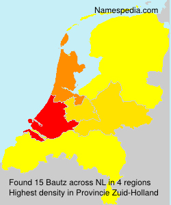 Surname Bautz in Netherlands