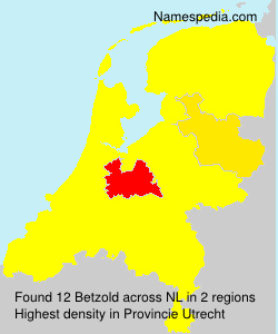 Surname Betzold in Netherlands