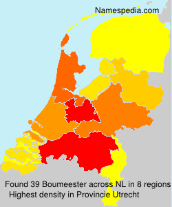 Surname Boumeester in Netherlands