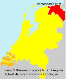 Surname Busemann in Netherlands