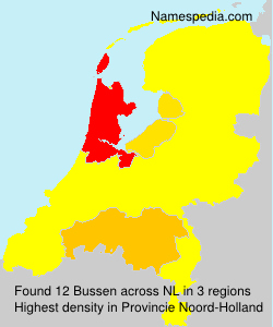 Surname Bussen in Netherlands