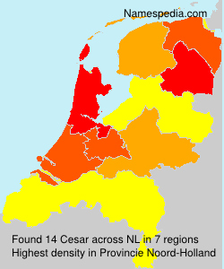 Surname Cesar in Netherlands