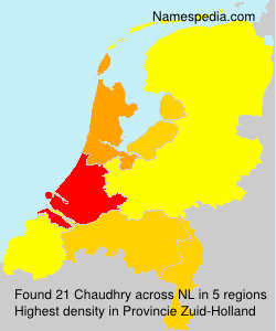 Surname Chaudhry in Netherlands