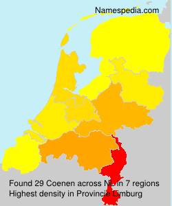 Surname Coenen in Netherlands