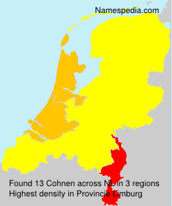 Surname Cohnen in Netherlands