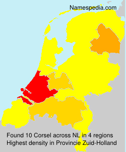 Surname Corsel in Netherlands
