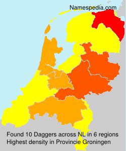 Surname Daggers in Netherlands