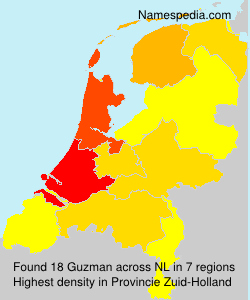 Surname Guzman in Netherlands