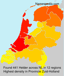 Surname Helder in Netherlands