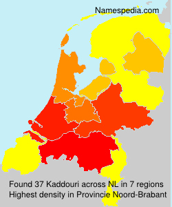 Surname Kaddouri in Netherlands