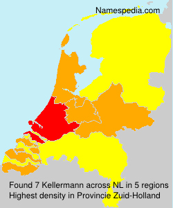 Surname Kellermann in Netherlands
