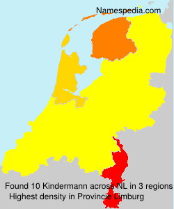 Surname Kindermann in Netherlands