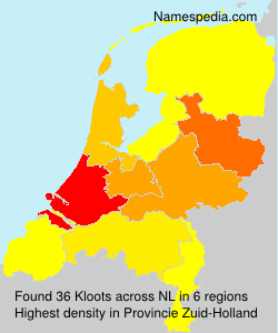 Surname Kloots in Netherlands