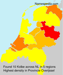 Surname Kolbe in Netherlands