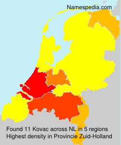 Surname Kovac in Netherlands