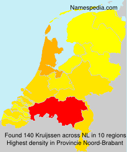 Surname Kruijssen in Netherlands