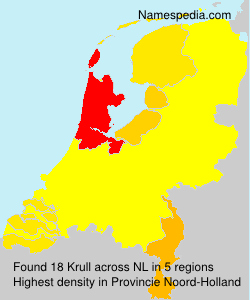 Surname Krull in Netherlands