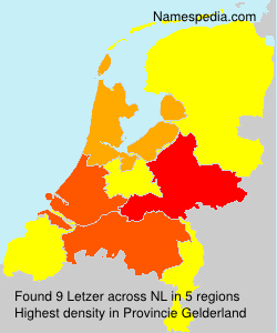 Surname Letzer in Netherlands