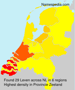 Surname Leven in Netherlands