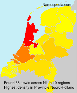 Surname Lewis in Netherlands
