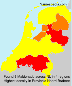 Surname Maldonado in Netherlands