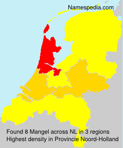 Surname Mangel in Netherlands