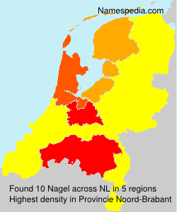 Surname Nagel in Netherlands