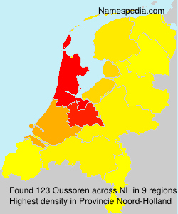 Surname Oussoren in Netherlands