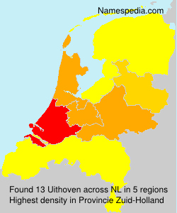Surname Uithoven in Netherlands