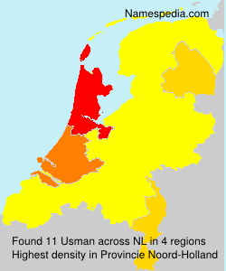Surname Usman in Netherlands