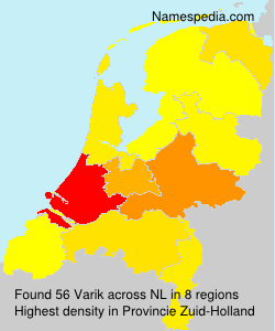 Surname Varik in Netherlands