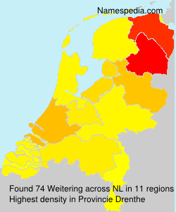 Surname Weitering in Netherlands
