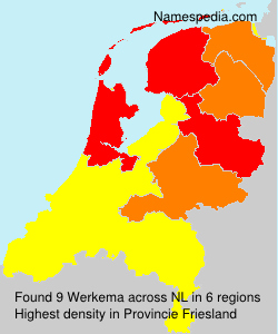 Surname Werkema in Netherlands