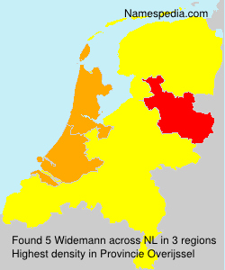 Surname Widemann in Netherlands