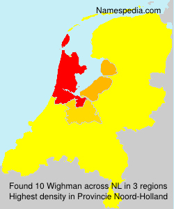 Surname Wighman in Netherlands