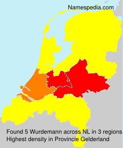 Surname Wurdemann in Netherlands