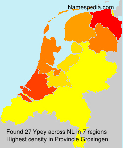 Surname Ypey in Netherlands