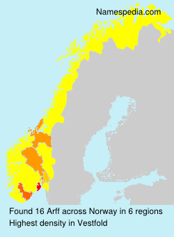 Surname Arff in Norway