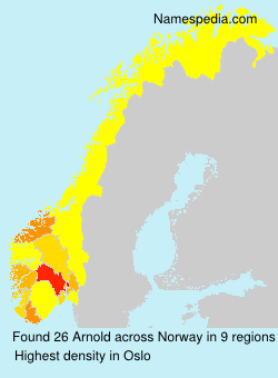 Surname Arnold in Norway