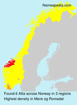 Surname Atta in Norway