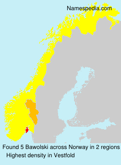 Surname Bawolski in Norway