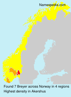 Surname Breyer in Norway