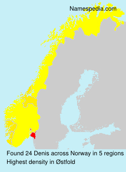 Surname Denis in Norway