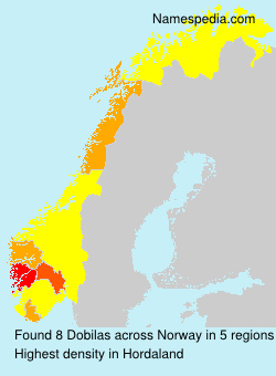 Surname Dobilas in Norway