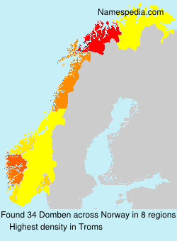 Surname Domben in Norway