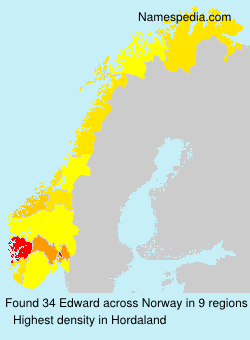 Surname Edward in Norway