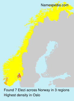 Surname Elezi in Norway