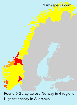 Surname Garay in Norway