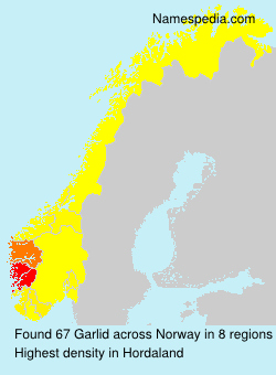Surname Garlid in Norway