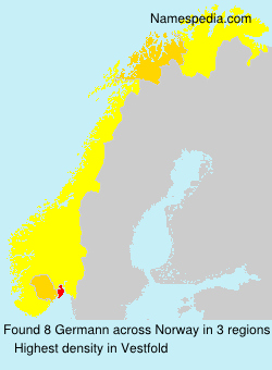 Surname Germann in Norway